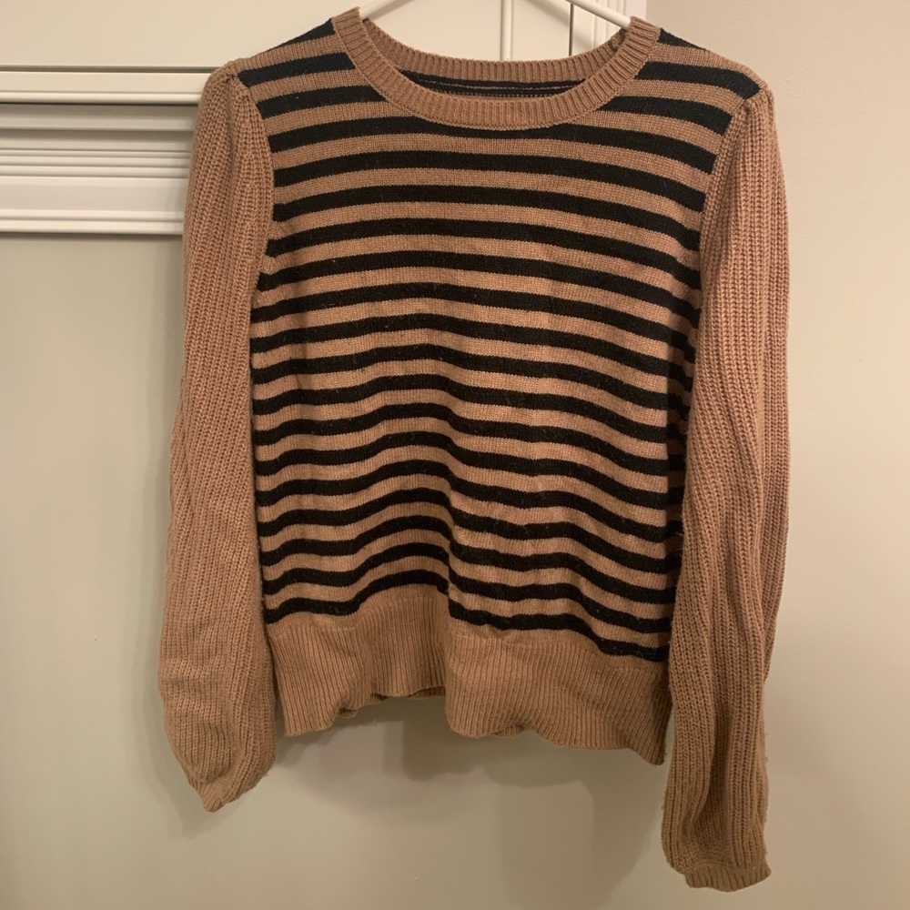 Brown and Black Sweater